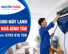 Vệ Sinh Máy Lạnh Tại Nhà Bình Tân 