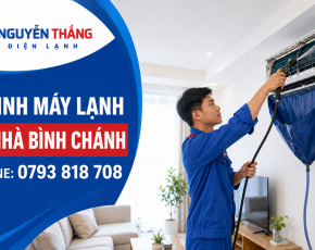 Vệ Sinh Máy Lạnh Tại Nhà Bình Chánh
