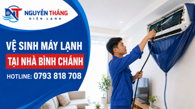 Vệ Sinh Máy Lạnh Tại Nhà Bình Chánh