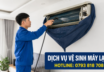 Dịch Vụ Vệ Sinh Máy Lạnh Tại Nhà TP.HCM