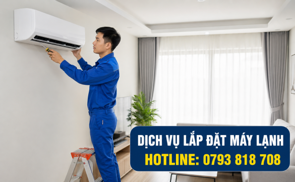 Dịch Vụ Lắp Đặt Máy Lạnh Tại Nhà TP.HCM